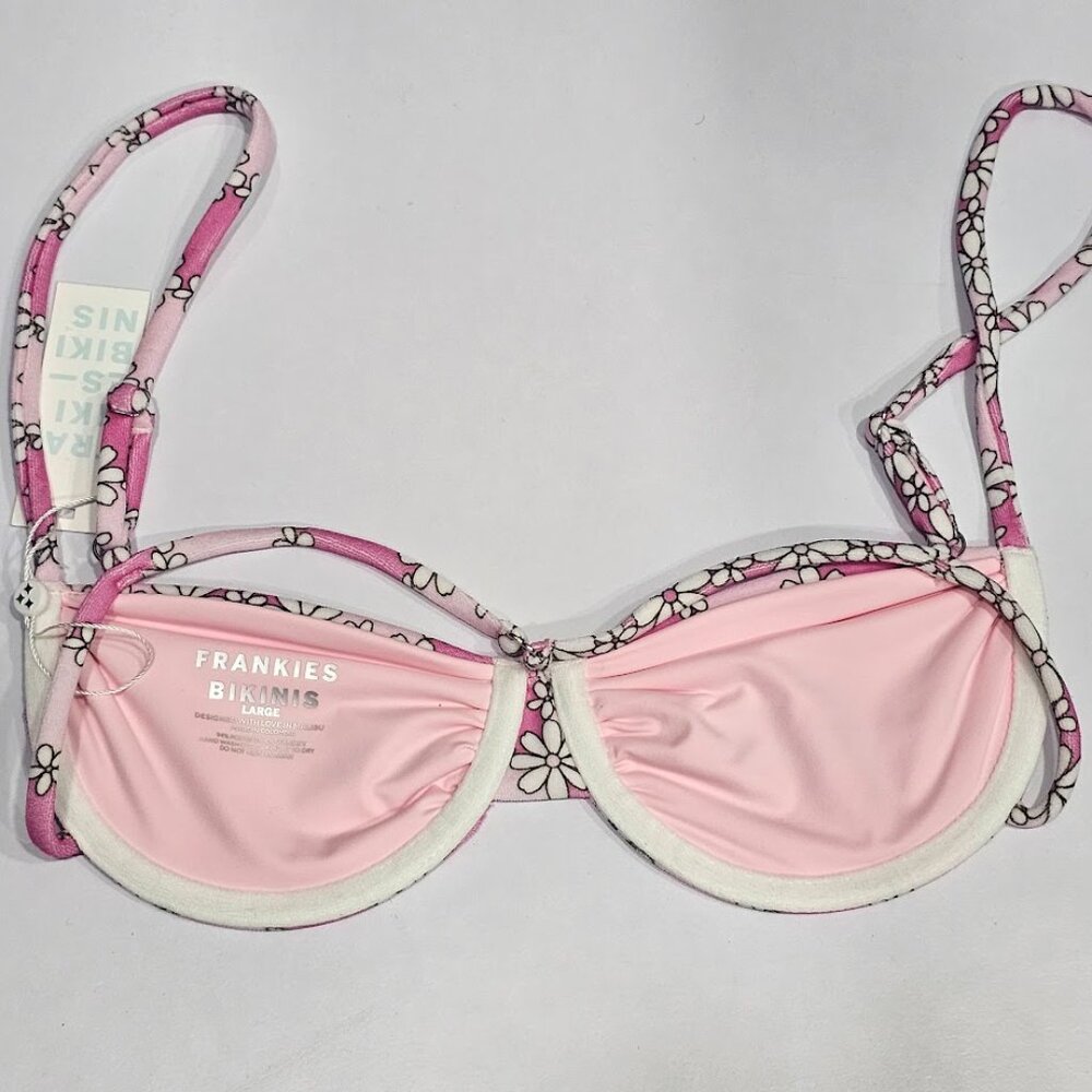 Frankies Maggie Underwire Terry Bikini Top - Picture 6 of 8